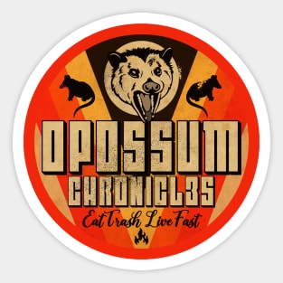 Opossum Chronicles Sticker